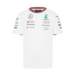 Koszulka męska Team biała Mercedes AMG F1 2024