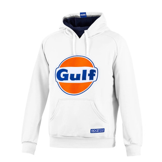 Bluza męska Hood Sparco GULF white Bluza męska Hood Sparco GULF white