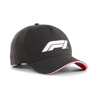 Czapka baseballowa dziecięca czarna Logo Formula 1 2025