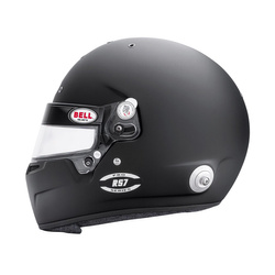 Kask zamknięty Bell RS7 PRO czarny (homologacja FIA)