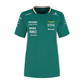 Koszulka t-shirt damska Team Aston Martin F1 2025