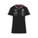 Koszulka t-shirt damska Team Driver czarna Mercedes AMG F1 2024