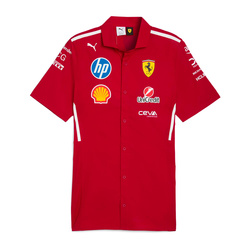 Koszula męska wyjściowa Team Scuderia Ferrari F1 2025