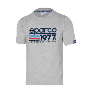 Koszulka t-shirt męska 1977 Sparco szara Koszulka t-shirt męska 1977 Sparco szara