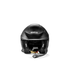 Kask otwarty Sparco Flux RJ-i CARBON czarny (FIA)