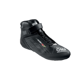 Buty kartingowe dziecięce OMP KS-2X czarne (FIA)