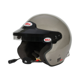 Kask Bell MAG Rally Sport srebrny (FIA)