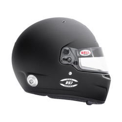 Kask zamknięty Bell RS7 PRO czarny (homologacja FIA)