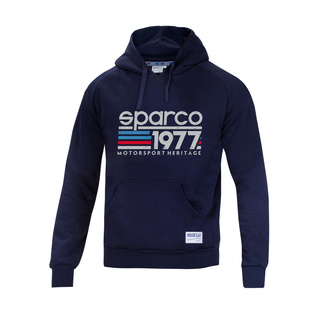 Bluza męska z kapturem 1977 Sparco granatowa Bluza męska z kapturem 1977 Sparco granatowa