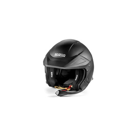 Kask otwarty Sparco Flux RJ-i czarny (FIA)