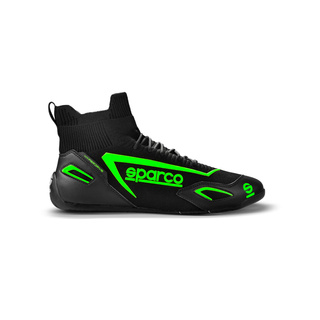 Buty gamingowe Sparco HYPERDRIVE czarno-zielone Buty gamingowe Sparco HYPERDRIVE czarno-zielone