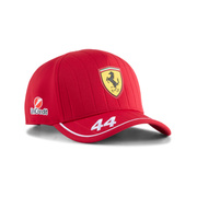Czapka baseballowa męska czerwona Hamilton Team Ferrari F1 2025