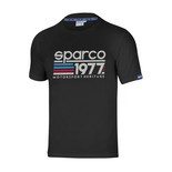 Koszulka t-shirt męska 1977 Sparco czarna