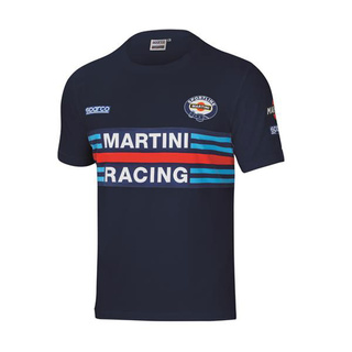 Koszulka t-shirt męska Sparco Martini Racing navy Koszulka t-shirt męska Sparco Martini Racing navy