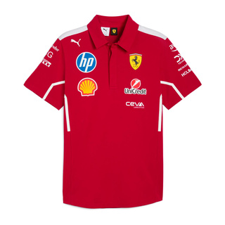 Koszulka polo damska Team Ferrari F1 2025