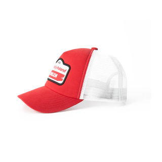 Czapka baseballowa dziecięca Trucker czerwona Rally Poland WRC