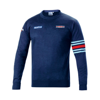 Bluza męska Crew Martini Racing Sparco granatowa Bluza męska Crew Martini Racing Sparco granatowa