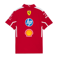 Koszulka polo męska Team Scuderia Ferrari F1 2025