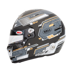 Kask zamknięty Bell RS7 PRO Stamina Grey (homologacja FIA)