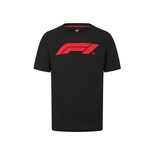 Koszulka T-shirt męska Logo czarna Formula 1 2024