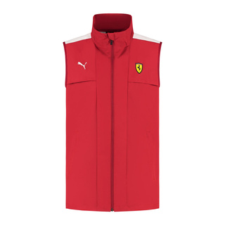Bezrękawnik męski Logo czerwony Ferrari F1 2025