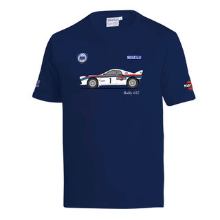 Koszulka t-shirt męska Lancia 037 Sparco Martini Racing