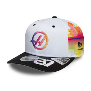 Czapka baseballowa męska Bearman Miami GP Haas F1 2026