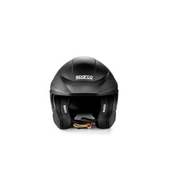 Kask otwarty Sparco Flux RJ czarny (FIA)