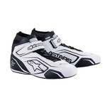 Buty wyścigowe Alpinestars TECH 1-T V3 biało-czarne (FIA)