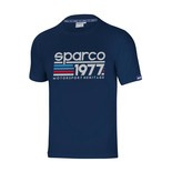 Koszulka t-shirt męska 1977 Sparco granatowa