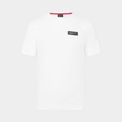 Koszulka T-shirt męska Logo biała Porsche Motorsport 2025