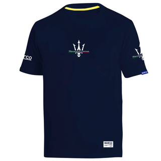 Koszulka T-shirt Sparco Maserati Corse – granatowa