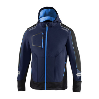 Kurtka męska softshell Sparco TECH granatowa Kurtka męska softshell Sparco TECH granatowa