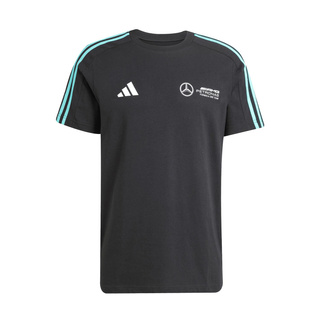 Koszulka męska t-shirt czarna DNA Logo Mercedes AMG F1 2025