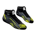 Buty rajdowe OMP SPORT MY22 czarno-żółte (FIA)