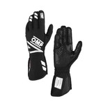 Rękawice wyścigowe OMP ONE EVO FX czarne (FIA)