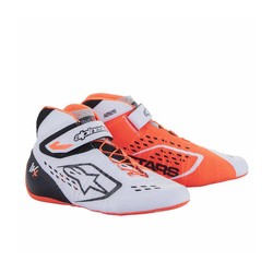 Buty kartingowe Alpinestars TECH 1-KX V2 biało-pomarańczowe