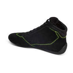 Buty wyścigowe Sparco SLALOM MY22 czarno-zielone (FIA)