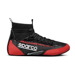 Buty wyścigowe Sparco SUPERLEGGERA MY23 czarno-czerwone FIA