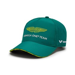 Czapka baseballowa dziecięca zielona Team Aston Martin F1 2024