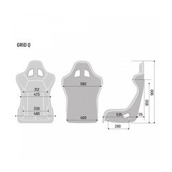 Fotel Sparco GRID Q MY19 (homologacja FIA)