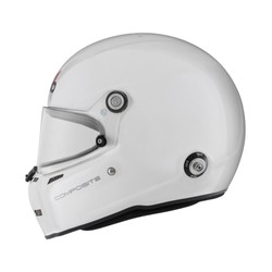 Kask zamknięty Stilo ST5FN Composite MY21 biało-czarny (FIA)