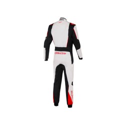 Kombinezon wyścigowy Alpinestars GP TECH V4 biały (FIA)