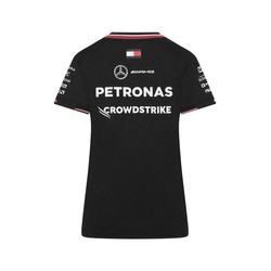 Koszulka t-shirt damska Team Driver czarna Mercedes AMG F1 2024