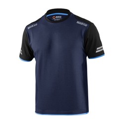 Koszulka t-shirt męska TECH Sparco granatowa