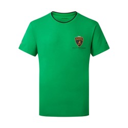 Koszulka t-shirt męska zielona Squadra Corse Lamborghini 2024